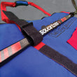 Load image into Gallery viewer, a hockey stick in the Velcro strap on the travel bag